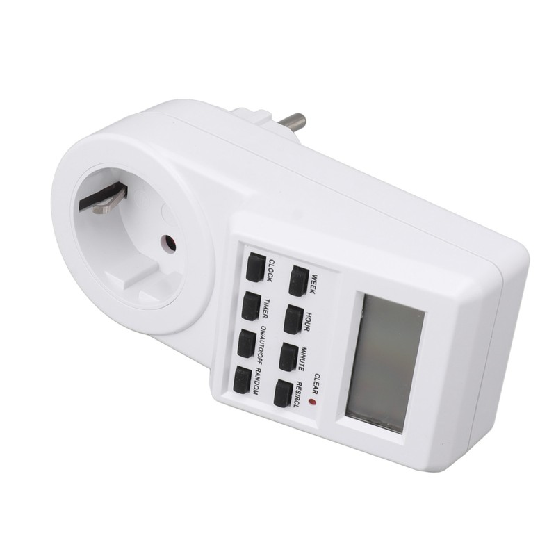 Indoor Mini Outlet Timer Digital Countdown Timer Outlet Indoor Timed