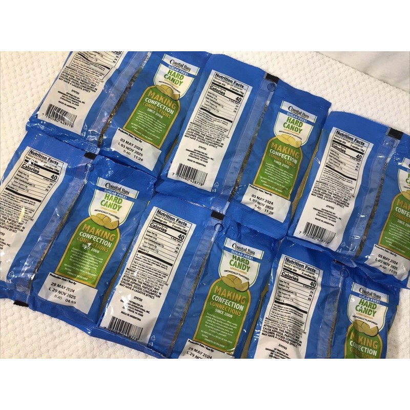 COASTAL BAY "SUGAR FREE" LEMON 🍋 FLAVOR HARD CANDY 2.75oz