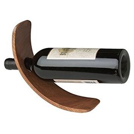 Franmara Wood Curved Wine Bottle Stand 9258