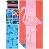 Microfiber Thin Lightweight Beach Towel Sand Free Fast Dry Absorbent
