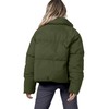 Cityork Women's Puffer Jacket Lightweight Oversized Long Sleeve Full Zipper