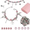 Linkbro DIY Charm Bracelet Kit, Gift Girls 8-12 Years, DIY