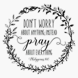 Christian Bumper Sticker Vinyl Decal 5 inches