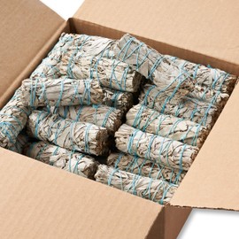 20 White Sage Smudge Sticks ~ Sustainably Grown Sage Bundles for Smudging, Smudge Kit, Ceremony, Spiritual Use, Home & Office Cleansing or Smoke Cleanse (20 Pack)
