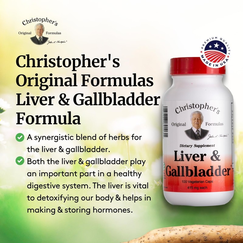 Christopher's Original Formulas Liver & Gallbladder Formula Capsules - Gallbladder