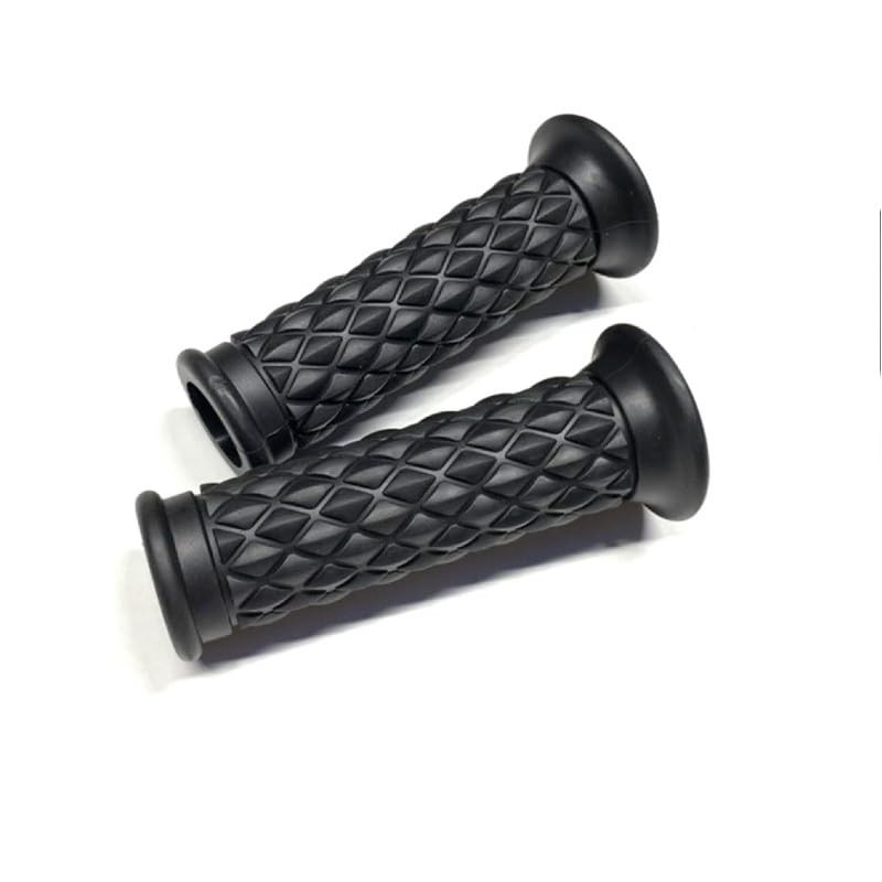 Plus Nao(プラスナオ) ハンドルグリップ 左右セット バイク用品 交換用 貫通タイプ 22mm 原付 バイク