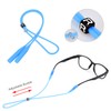 Hifot Adjustable Eyeglasses Strap Eyewear Retainer 12 Pack with Glasses