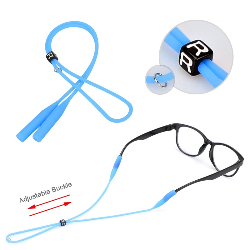 Hifot Adjustable Eyeglasses Strap Eyewear Retainer 12 Pack with Glasses