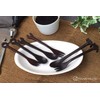 TOUGEI Gift Wooden Cutlery Set, Tool, Spoon, Fork, 6-Piece Dinnerware