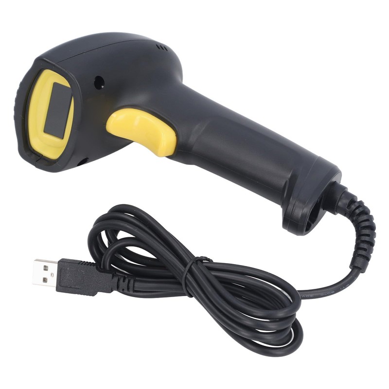 Barcode Scanner, 1D 2D QR Code Scanner, USB Wired Handheld