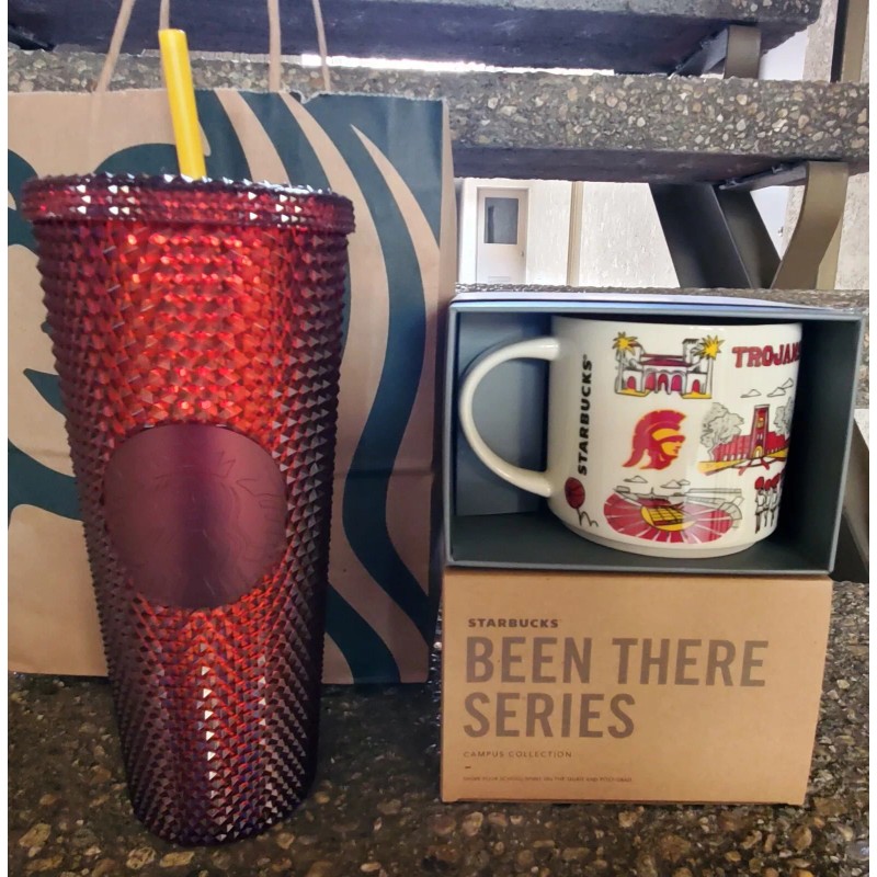 Starbucks Been There Campus USC UNIVERSITY Southern California Tumbler Mug