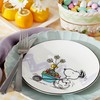 Lenox Peanuts Snoopy 4-Piece Easter Accent Plates Set, 4 Count,