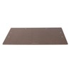 17x11 Clipboard Hardboard Panel Featuring 3 Clips Brown