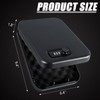 Dalmbox Portable Gun Safe for Pistols with Combination Lock Handgun