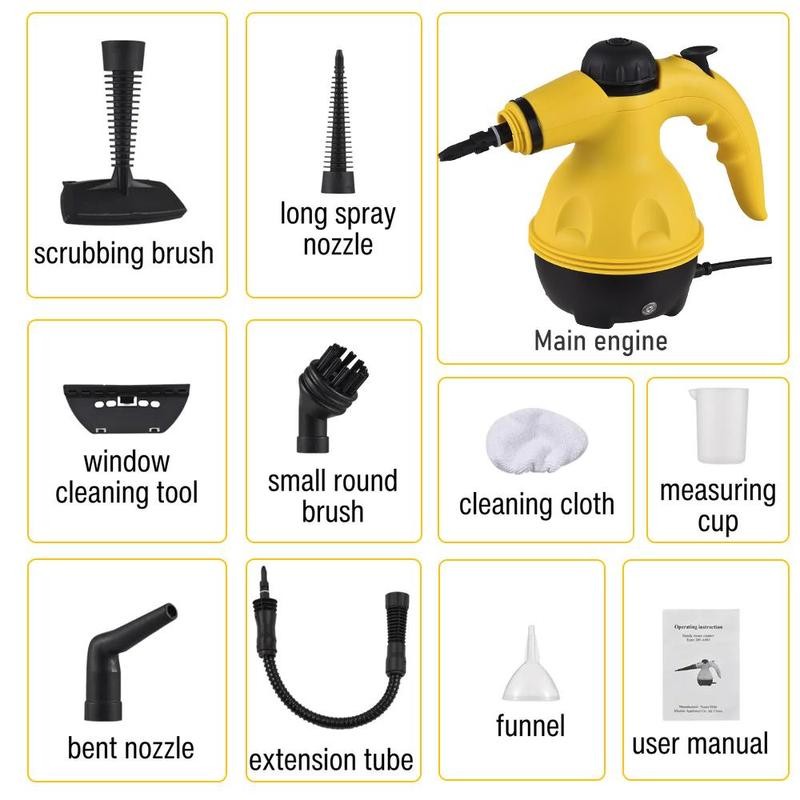 Handheld Cleaning Machine Steam Cleaner Hand-held Steam Cleaner, High Temperature