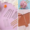 Large Eye Sewing Needles Kit, Stainless Steel Large-Eye Blunt Needles