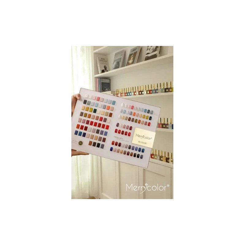 Gel Semipermanente Para Uñas Esencial Luxe Merrycolor 15ml