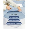Extra Deep Split King Sheet Set - 7 Piece Breathable