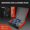 A-Premium (Blue) Set of 8 Ignition Coil Pack and Iridium