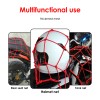 Unbranded 2X Cargo Net Motorcycle Helmet Mesh Luggage Tie Down