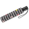 Umbrella Bikini Dots & Stripes Grey, Pocket umbrella open/close automatic