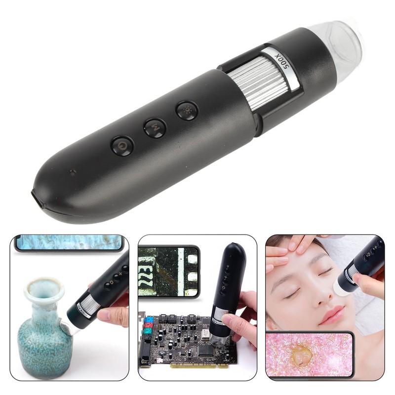 WIFI 500X Scalp Detector Skin Hair Diagnosis Analyzing High Definition