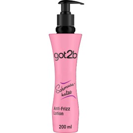 got2b Lotion, cuddly cat anti-frizz lotion hold 2 (200 ml), styling lotion for supple styles, tames the hair and gives a silky soft hair feeling