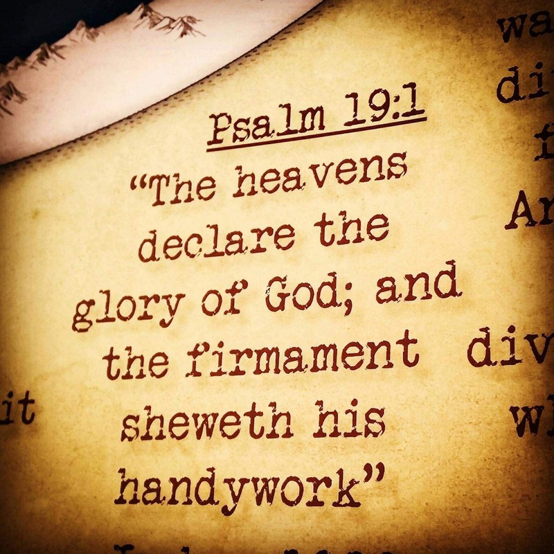 Flat Earth Map With Biblical Scripture (Flat Earth poster)