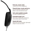 Panasonic Headphones, Lightweight Over the Ear Wired Headphones with Clear