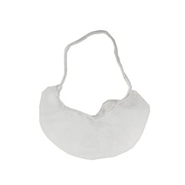 SAFEKO Fine Mesh Beard Net Stockinet Beard Cover | Breathable, Durable | 100 Count [WHITE | 18"]