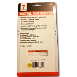 7 Function Digital Multimeter