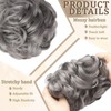 WZNBBOY Messy Bun Hair Piece Hair Bun Wavy Curly Scrunchies