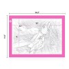NEXTC Ultra-Bright Pink A4 LED Light Pad - Adjustable Brightness