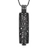 Imrsanl Cremation Jewelry Urn Necklace for Ashes Pendant with Hollow