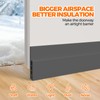 Holikme Weather Stripping 41 inch Door Draft Stopper Under Door