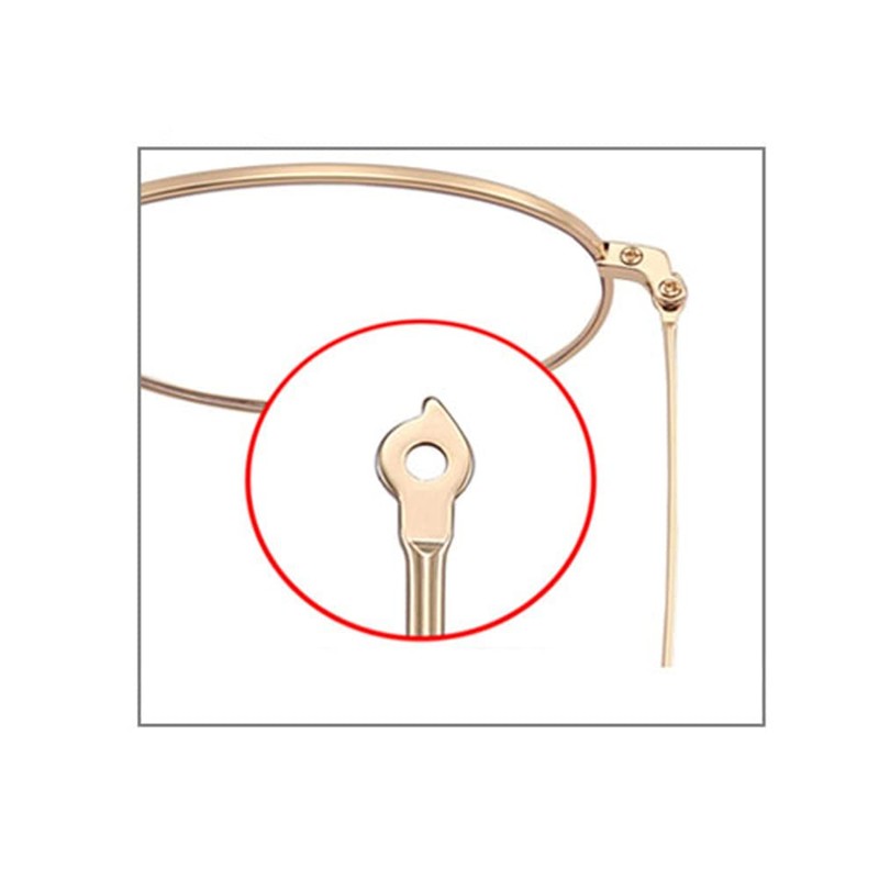 Gold Metal Glasses Replacement Temple Tips Arms Eyeglass Legs Sunglasses