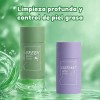 Mascarilla Facial En Barra Extracto Te Verde Berenjena