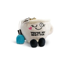Punchkins Teacup Bag Keychains, Plush Accessory and Hanging Decoration Keychain for Purse, Handbag, Backpack, Funny Meme Gift