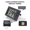 Mini Car Clock, Vehicle Electronic Digital Clock, LCD Digital Clock,