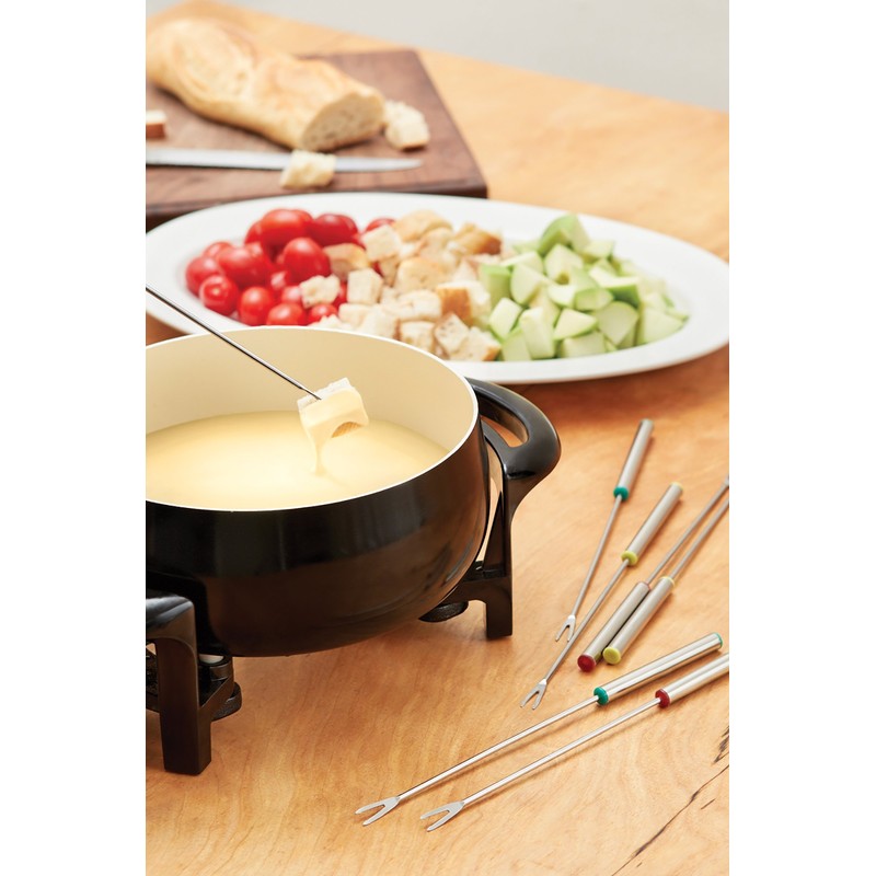 Fox Run 11656 Stainless Steel 9.5" Fondue Forks, 9.25 x