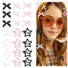 Y2k Hair Clip, 12PCS Star Hair Clips and 12 PCS