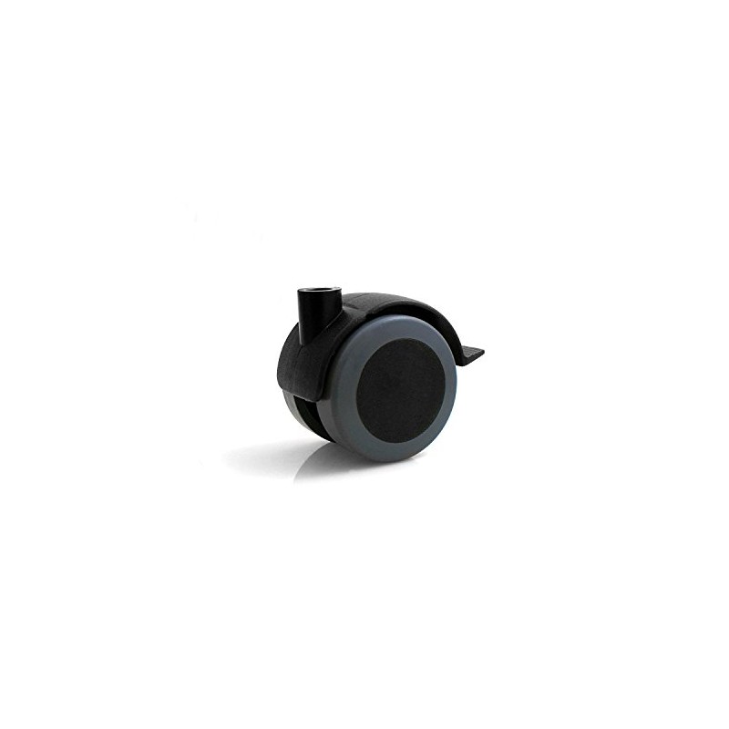 Design61 Universal Casters Wheels with Universal Socket 16 mm Rubber