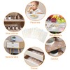 Pack of 10 Antibacterial Fridge Mat, Non-Slip Fridge Mat, Washable,
