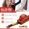 Hang-O-Matic All-in-One Picture Hanging Tool, Picture Hanger, Picture Frame Level