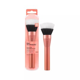 Real Techniques 리얼 테크닉 엑스트라 빅 스티플링 브러시 리퀴드 크림 파운데이션용 대형 메이크업 BB/CC 스킨 틴트 XL Real Techniques Extra Big Stippling Brush for Liquid Cream Foundation Large Makeup BB/CC Skin Tint XL [XL-Large Stippling Brush]