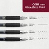 uniball™ 207 Gel Pens, Blue Ink, 0.38mm Ultra Micro Point,