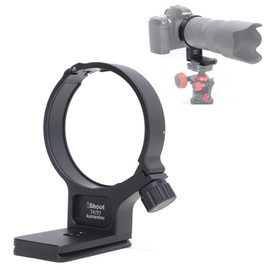 iShoot Tripod Mount Ring, 74mm All-Metal Lens Collar Stand Compatible with Tamron 70-210mm f/4 Di VC USD Lens A034 (of Nikon F Mount and Canon EF Mount), Built-in Arca-Swiss Quick Release Plate
