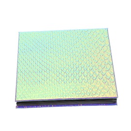 FRCOLOR 2pcs Empty Fish-scale Eyeshadow Palette Chic Magnetic Storage Container for Makeup Compact and Lightweight Blush Organizer for Dressing Tables Versatile Eyeshadow Box