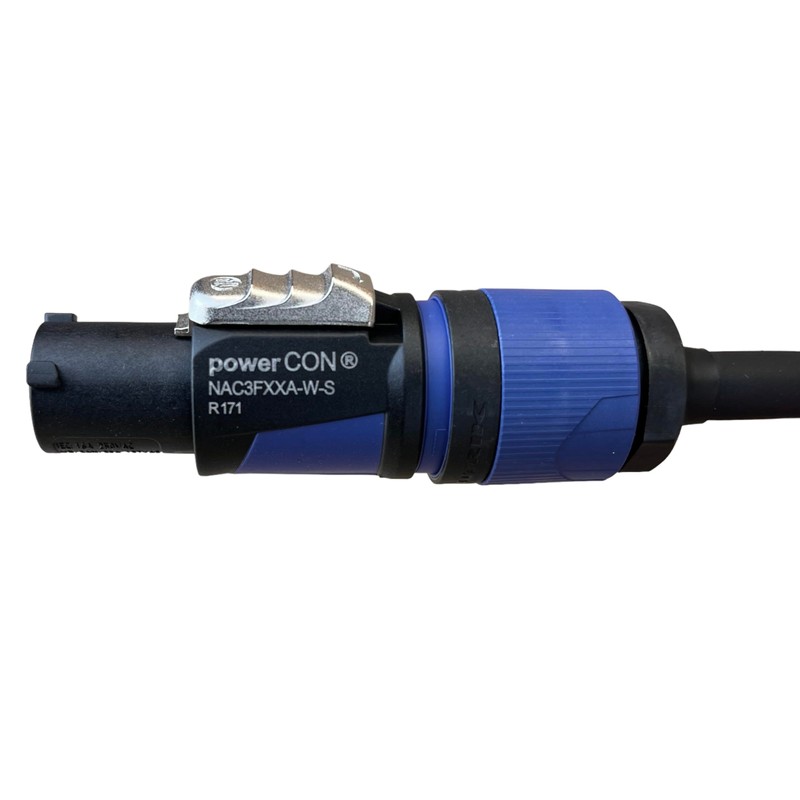 NWP Power Cable 0.5 m powerCON Blue to 230 V