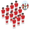 11pcs Football Player Soccer Games Mini Humanoid Plastic Doll Table